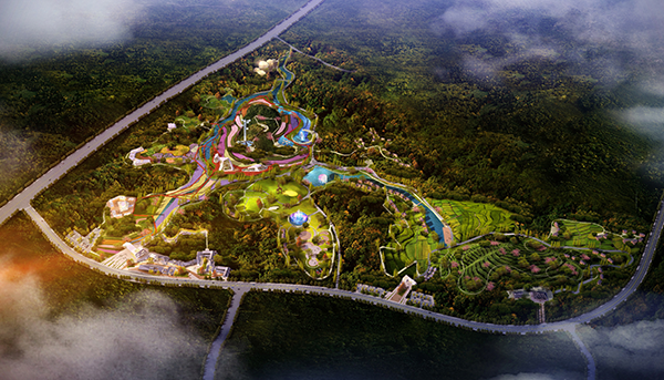 四川黃龍溪古鎮(zhèn)華僑城·龍溪谷概念規(guī)劃設(shè)計(jì)