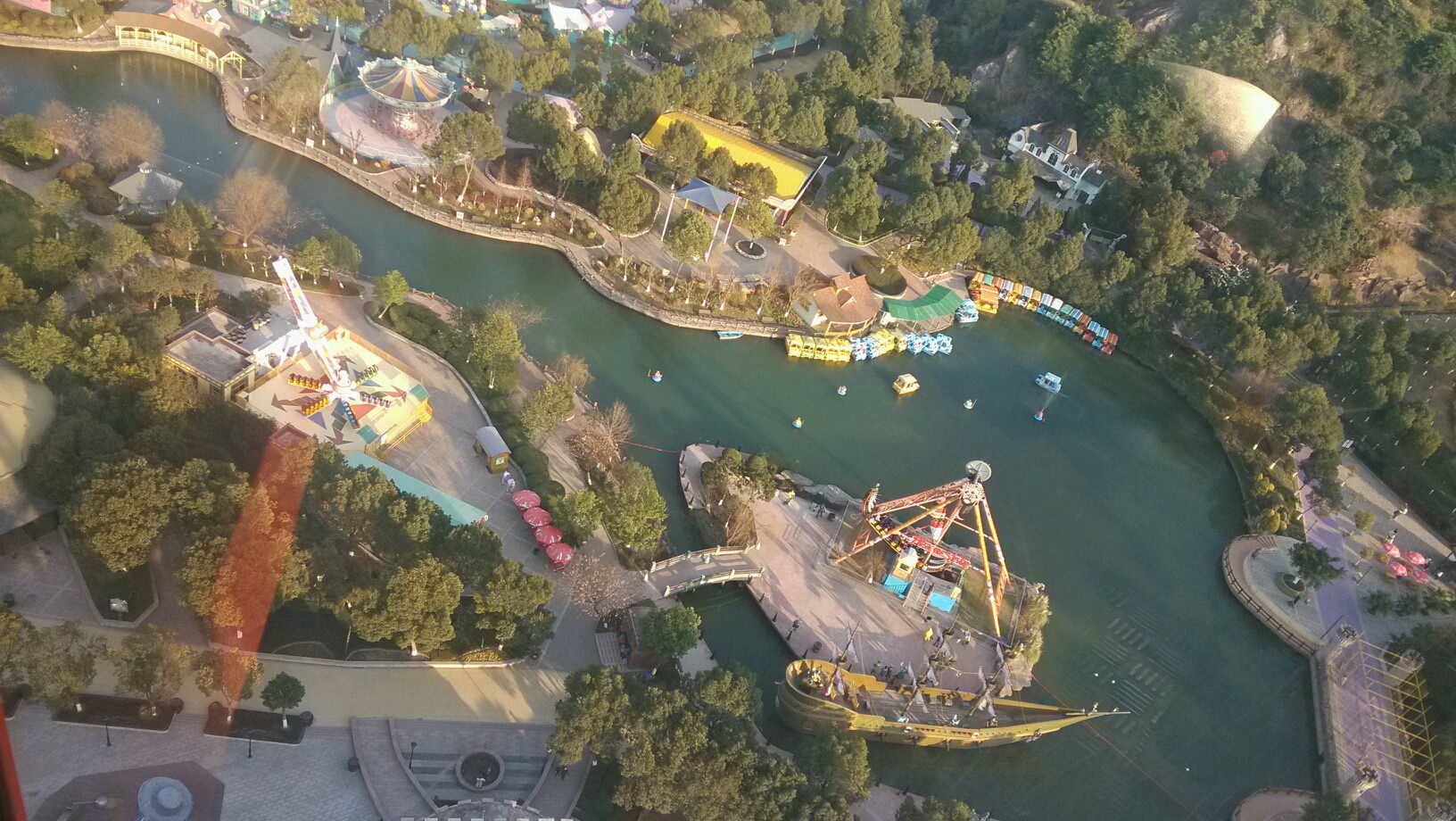 中國主題公園示意圖