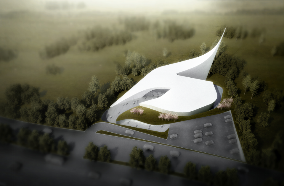 內(nèi)蒙古鄂爾多斯東勝區(qū)基督教堂建筑設(shè)計 內(nèi)蒙古鄂爾多斯東勝區(qū)基督教堂建筑設(shè)計