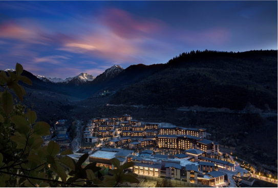 九寨溝希爾頓酒店整體建筑設(shè)計 九寨溝希爾頓酒店整體建筑設(shè)計