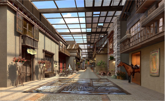 九寨溝希爾頓酒店整體建筑設(shè)計 九寨溝希爾頓酒店整體建筑設(shè)計