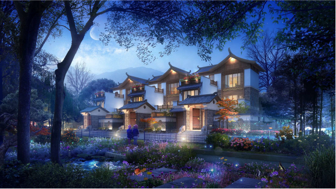 貴山秀水憶鄉(xiāng)愁建筑設計