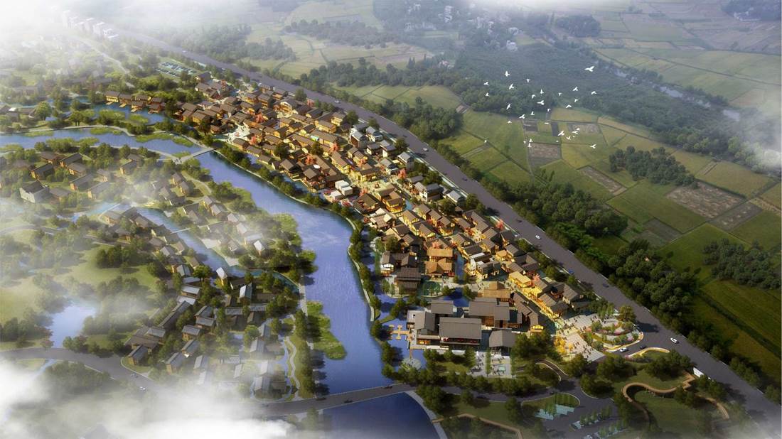 陽朔時(shí)光興坪特色小鎮(zhèn)建筑設(shè)計(jì) 陽朔時(shí)光興坪特色小鎮(zhèn)建筑設(shè)計(jì)
