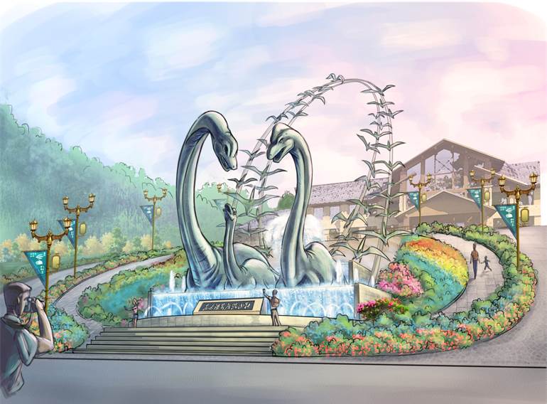 浙江橫店影視城花木溫泉山莊主題樂(lè)園景觀(guān)設(shè)計(jì)