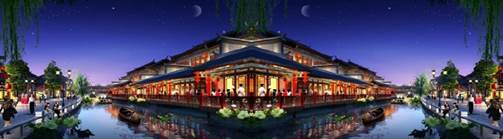 成都溫江花月夜 星光影視產(chǎn)業(yè)文旅地產(chǎn)景觀設(shè)計(jì) 成都溫江花月夜 星光影視產(chǎn)業(yè)文旅地產(chǎn)景觀設(shè)計(jì)