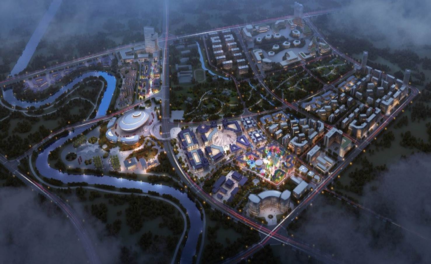 成都溫江花月夜 星光影視產(chǎn)業(yè)文旅地產(chǎn)景觀設(shè)計(jì) 成都溫江花月夜 星光影視產(chǎn)業(yè)文旅地產(chǎn)景觀設(shè)計(jì)