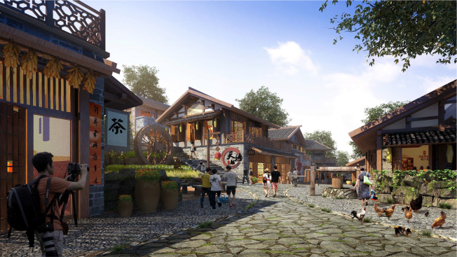 貴山秀水憶鄉(xiāng)愁景觀設計 貴山秀水憶鄉(xiāng)愁景觀設計